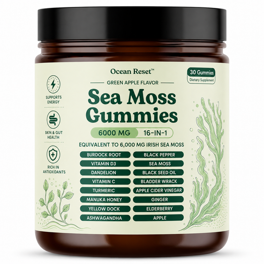 Seaweed Immunity Gummies with Black Seed Oil